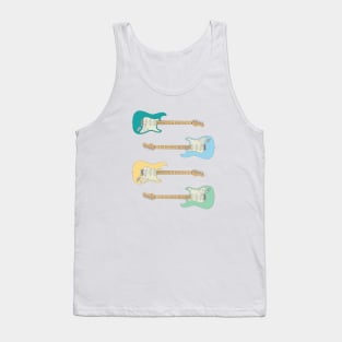 S-Style Electric Guitar Maple Pack Tank Top